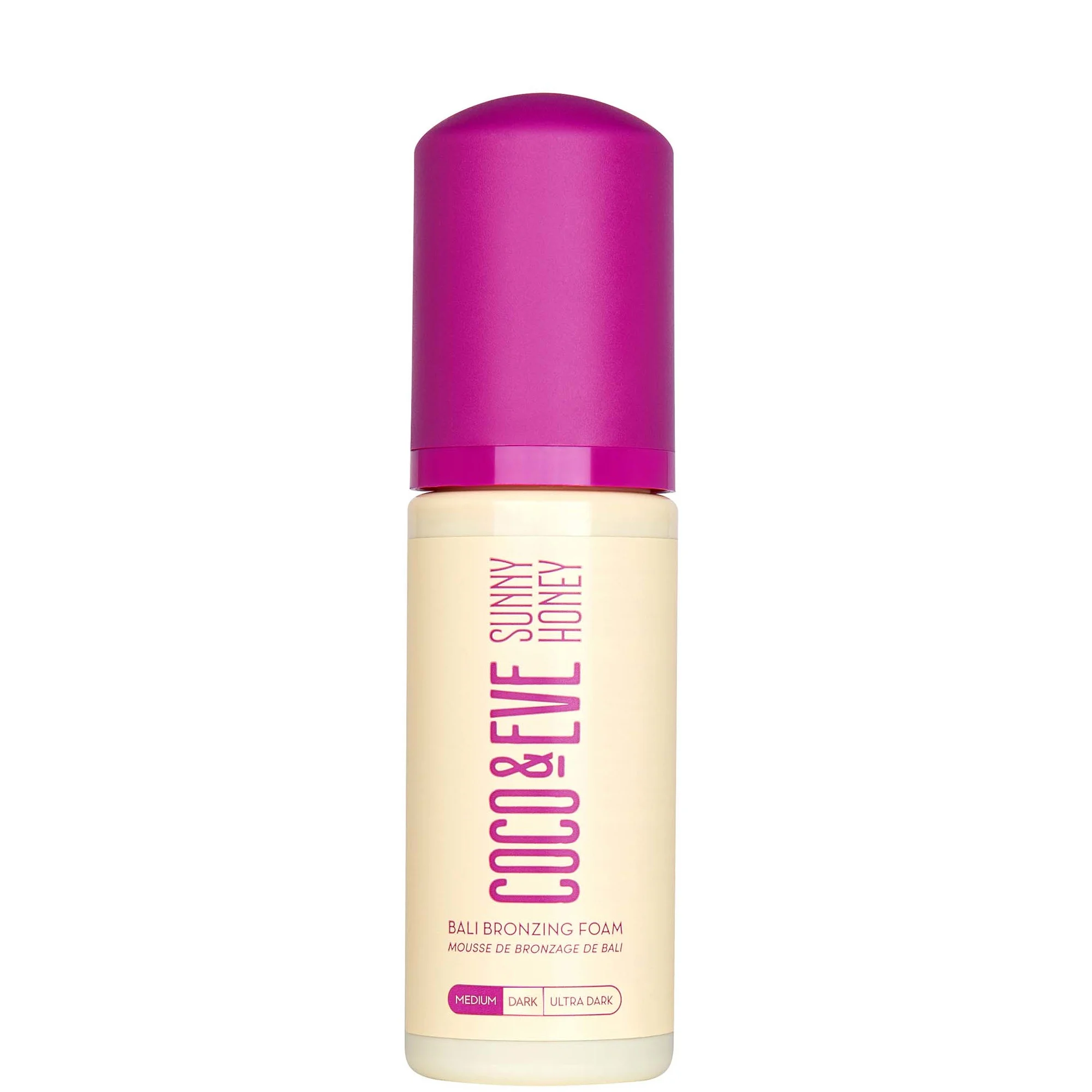 Coco & Eve Sunny Honey Bali Bronzing Foam 50ml - Medium | LOOKFANTASTIC